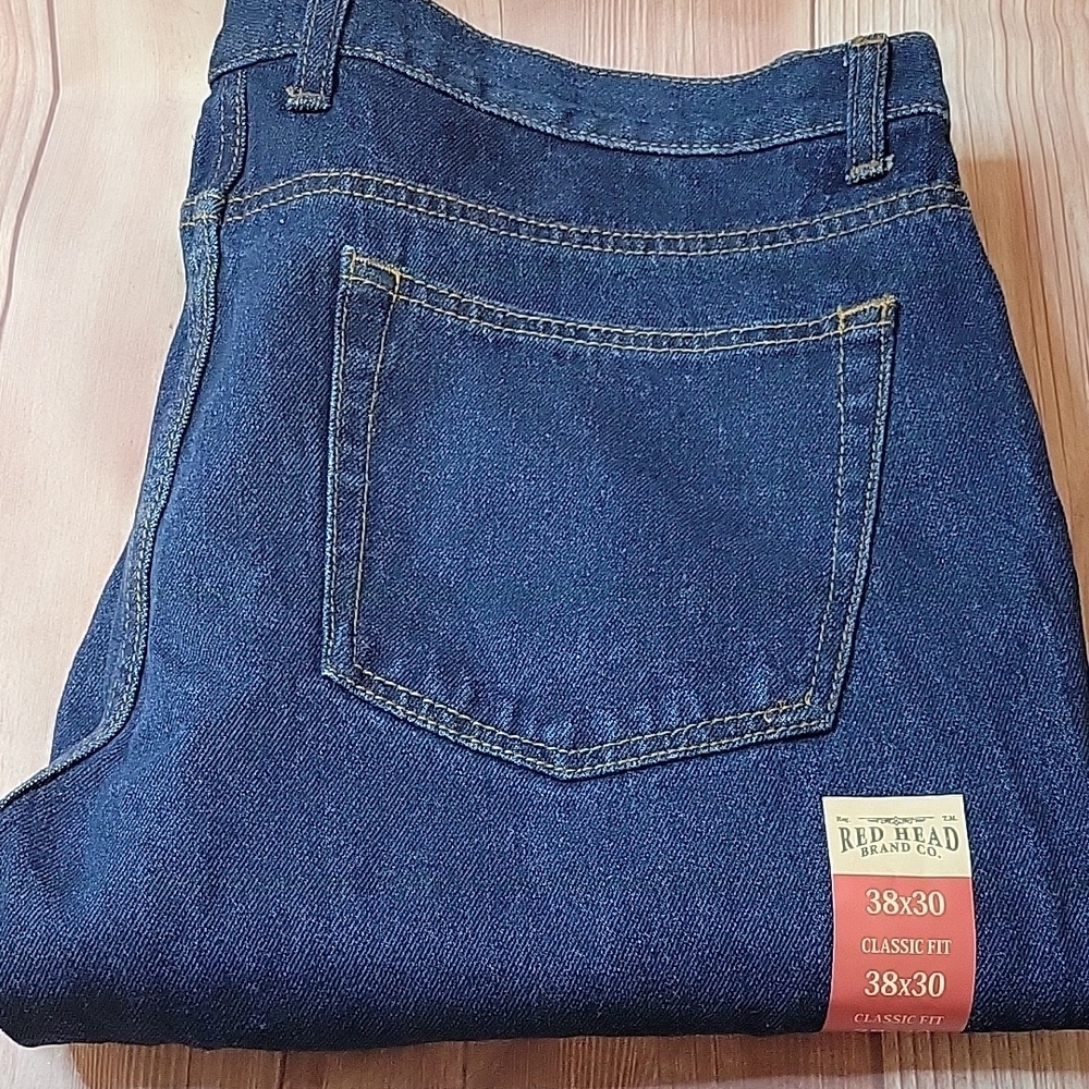 RedHead Men's Classic Fit Jeans - Dark Blue